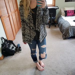 Patterned Cardigan,